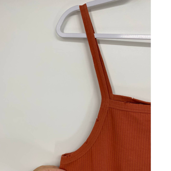 White Crow Womens Catalina Coral Distressed High Neck Tank Top NEW Size Medium - Picture 5 of 11